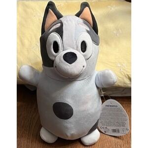 Squishmallows Muffin Bluey HugMees 10" Plush Dog Stuffed Animal Hug Mees NEW NWT